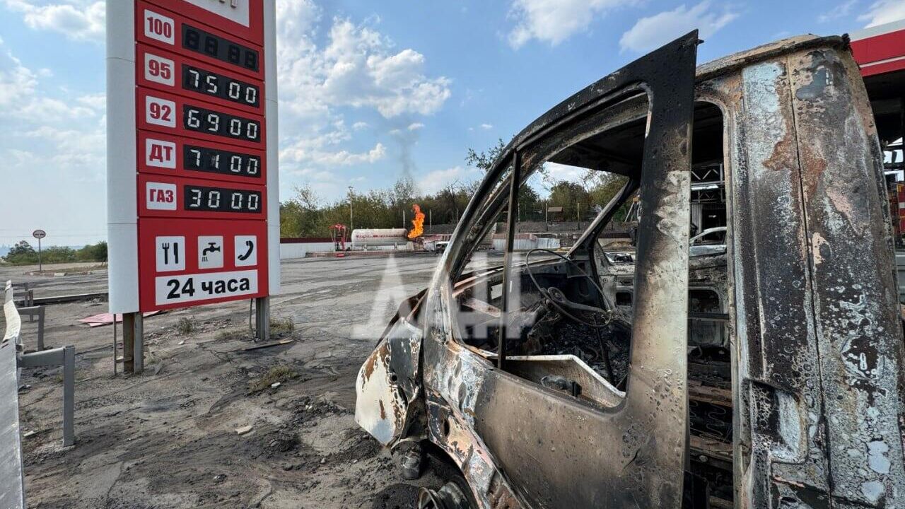 ВСУ атаковали автозаправочную станцию в ДНР